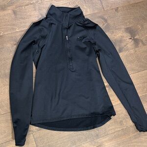 Under Armour Women's Black Half-Zip Sweatshirt